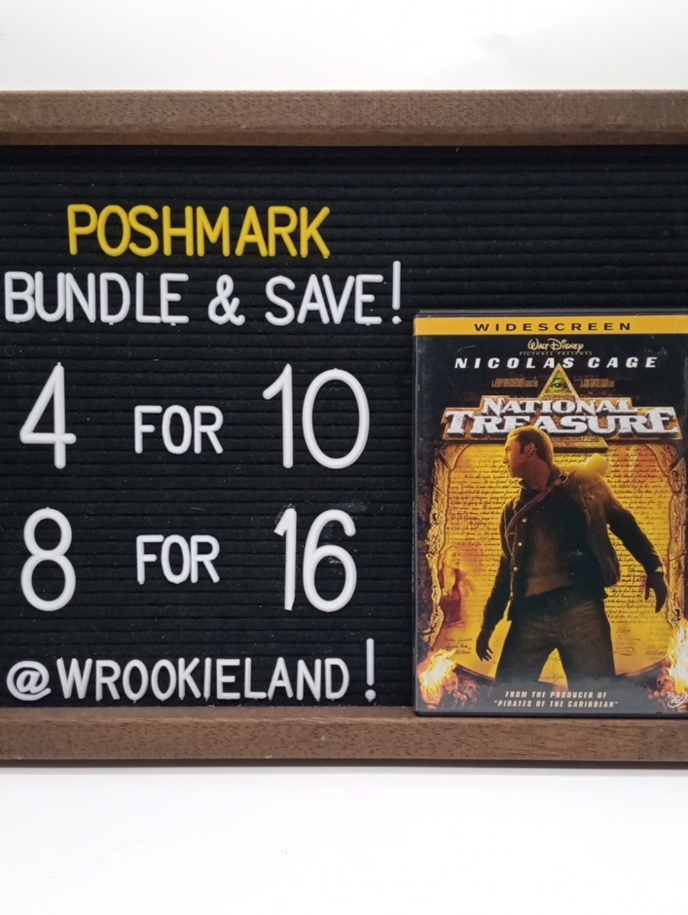 Disney National Treasure DVD#H86